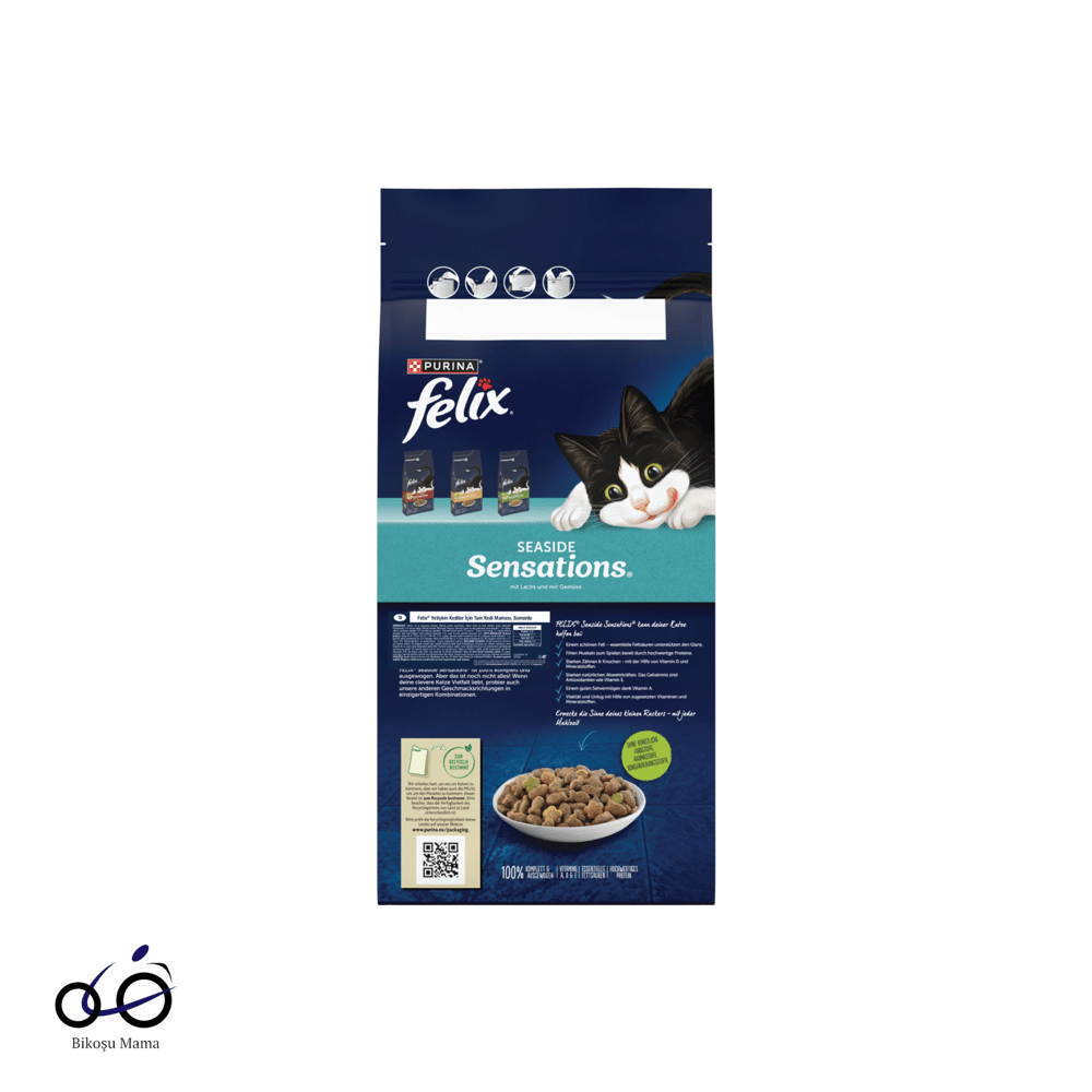 Felix Sensations Somonlu Kedi Maması 2kg