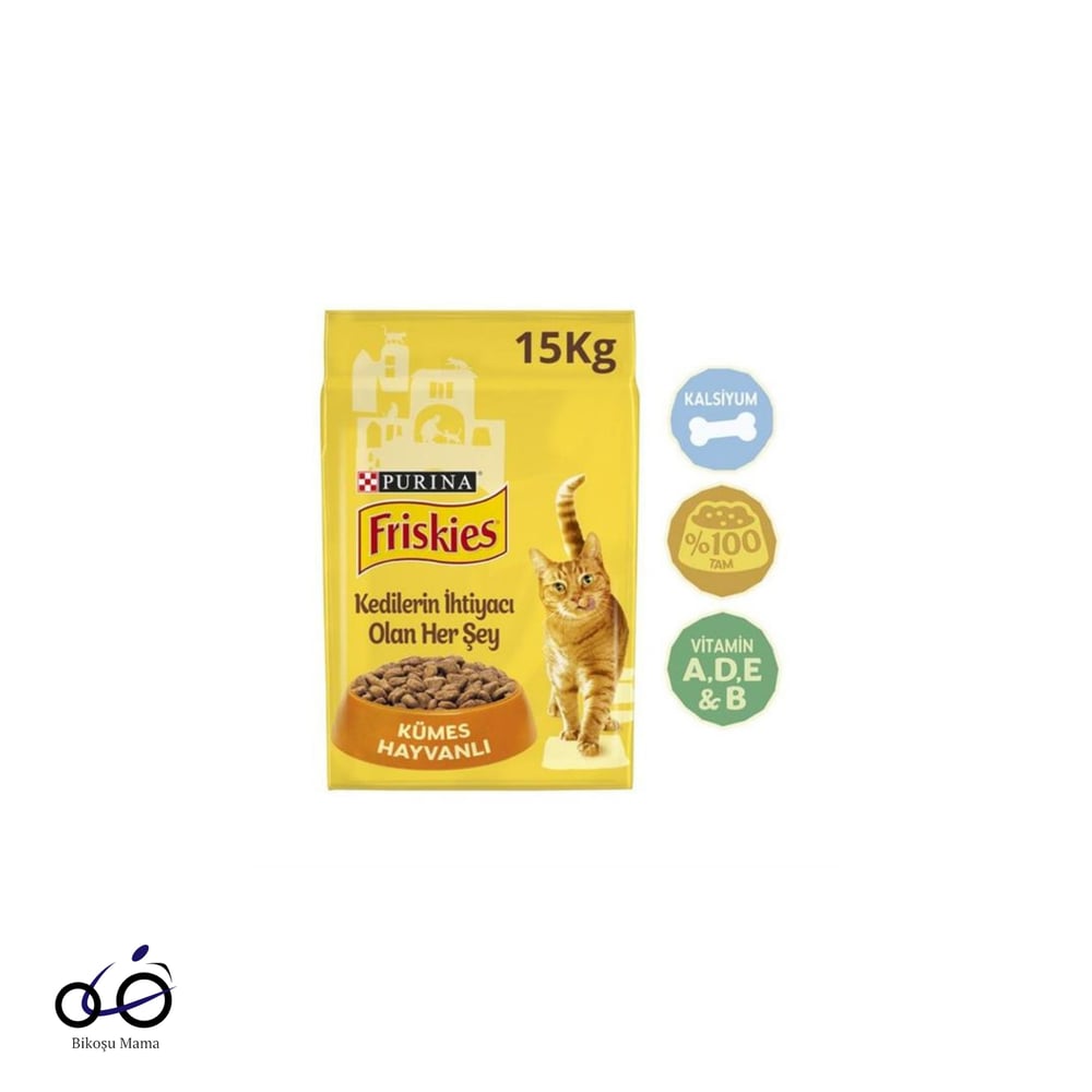 Friskies Tavuklu Yetişkin Kedi Maması 15kg