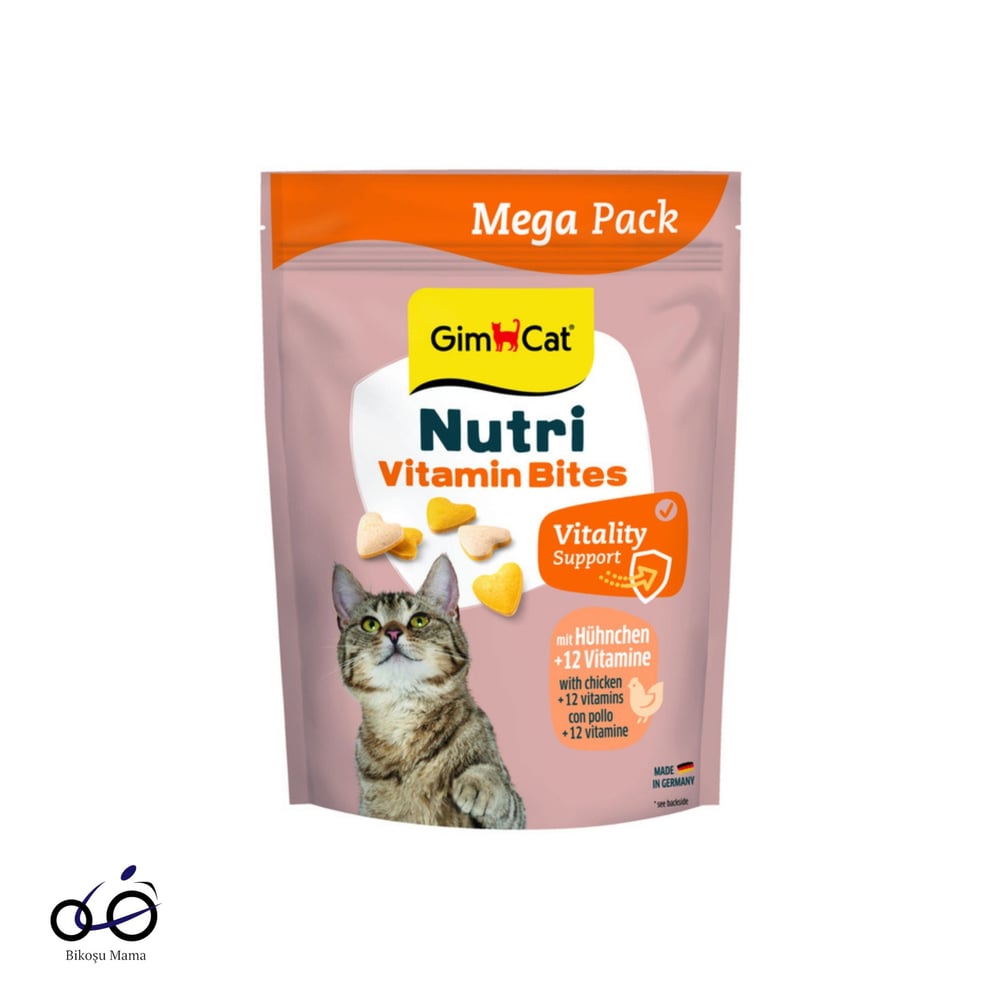 Gimcat Nutri Vitaminli Tavuklu Kedi Ödülü 425gr