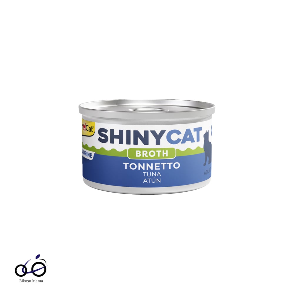  Gimcat Shinycat Broth Sos içinde Ton Balığı Kedi Konserve Maması 70gr