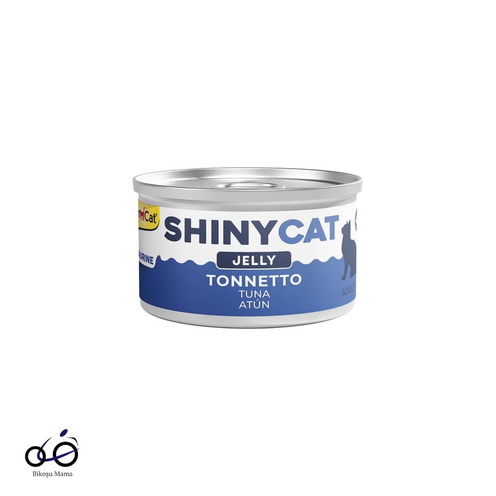 Gimcat Shinycat Jelly Jöle içinde Ton Balıklı Kedi Konserve Mama 70gr