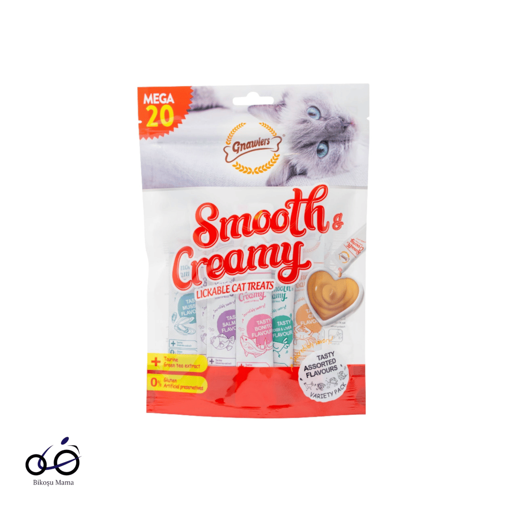 Gnawlers Mix Krema Karışık Kedi Ödülü 20x15gr