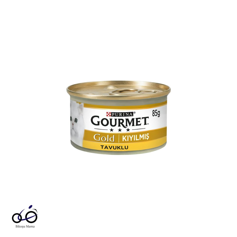 Gourmet Gold Kıyılmış Tavuklu Yetişkin Kedi Konservesi 85gr