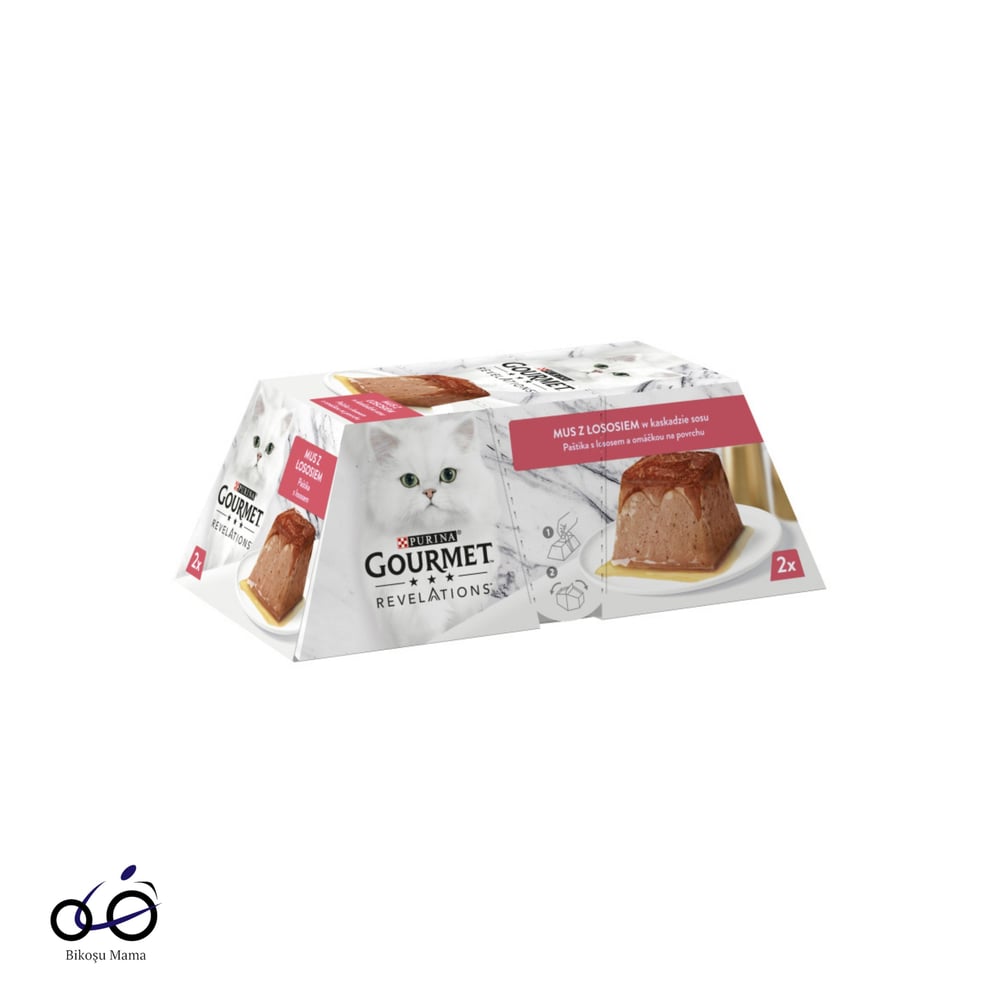 Gourmet Revelations Somonlu Kedi Konservesi 2 PaketX57gr (2'li) | Kedi Konserve Mamaları   Gourmet Revelations Somonlu Kedi Konservesi 2 PaketX57gr (2'li)