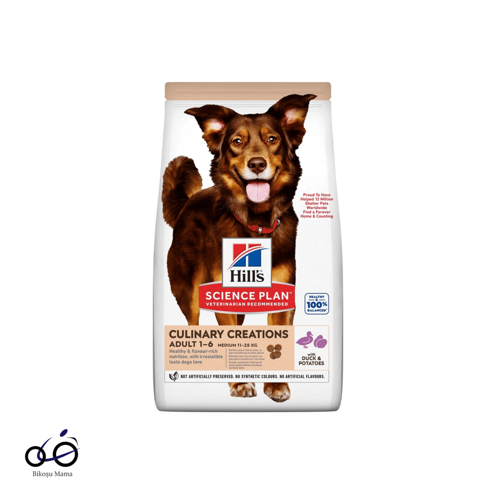 Hill's SCIENCE PLAN Culinary Creations Ördekli ve Patatesli Yetişkin Köpek Maması 14kg