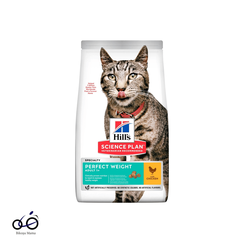 Hill's SCIENCE PLAN İdeal Kilo Tavuklu Yetişkin Kedi Maması 2.5kg