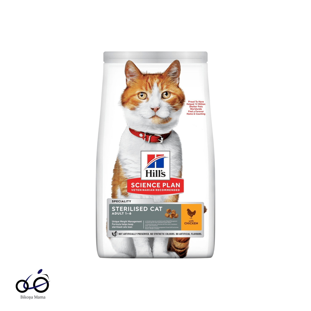 Hill's SCIENCE PLAN Tavuklu Kısırlaştırılmış Kedi Maması-15kg