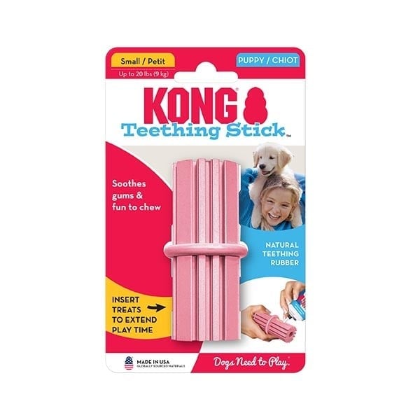  Kong Puppy Teething Stick Diş Temizliği Sağlayan Çok Amaçlı Yavru Köpek Oyuncağı S