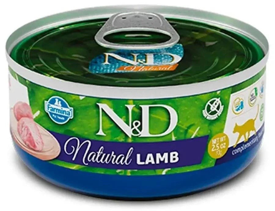  N&D Natural Lamb Kedi Konserve Maması 70 Gr