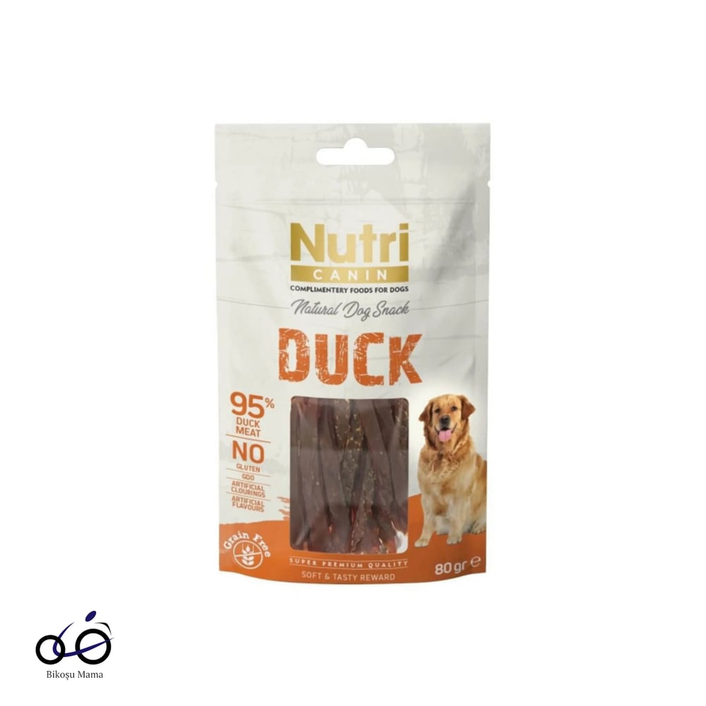 Nutri Canin %95 Ördekli Tahılsız Köpek Ödülü 80gr