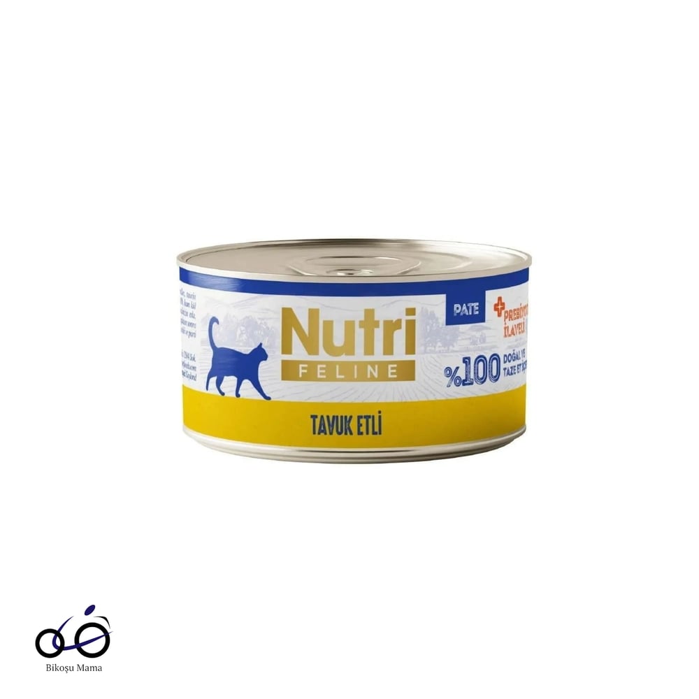 Nutri Feline Tavuk Etli Yetişkin Kedi Konservesi 70gr