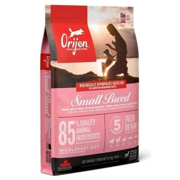 Orijen Small Breed Küçük Irk Tahılsız Yavru ve Yetişkin Köpek Maması 4,5kg