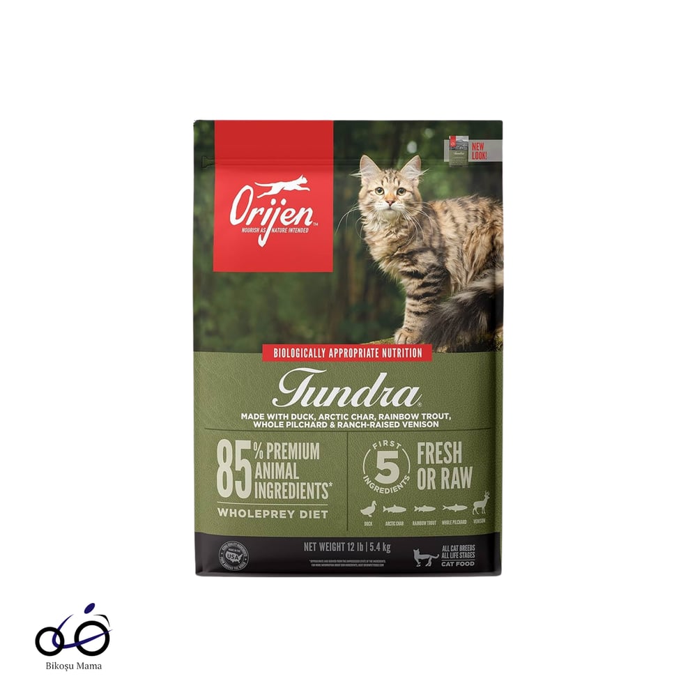  Orijen Tundura Tahılsız Kedi Maması 5,4 Kg