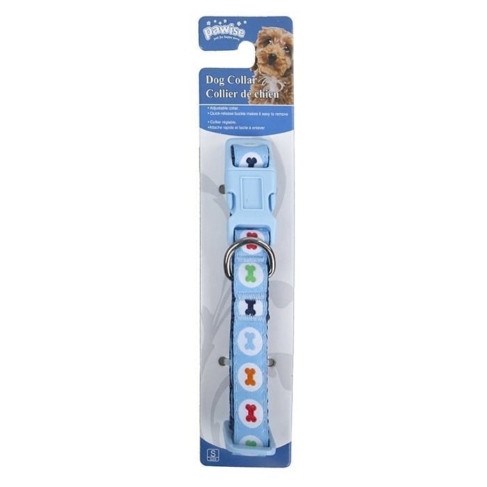  Pawise Mavi Köpek Boyun Tasması Medium 35-50 cm x 20 mm