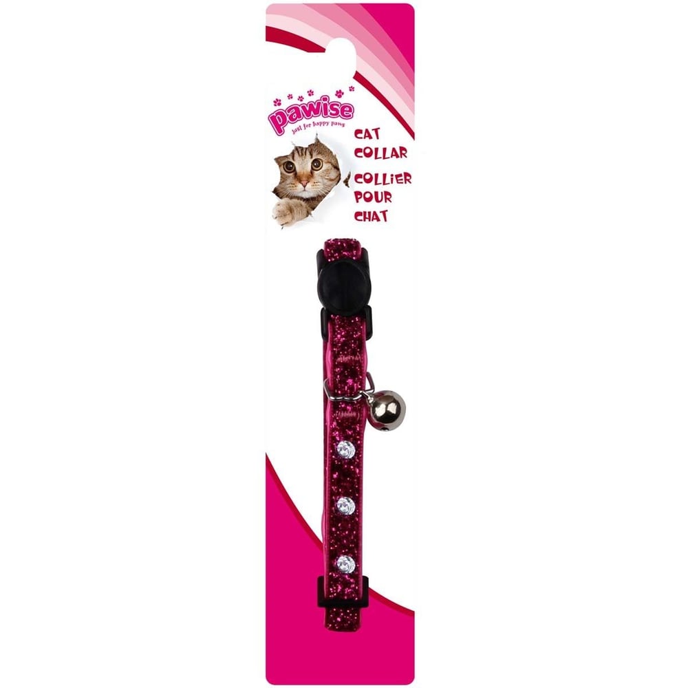  Pawise Taşlı Parlak Kedi Boyun Tasması 30 cm