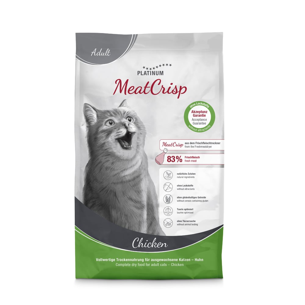  Platinum MeatCrisp Tavuklu Yetişkin Kedi Maması 3kg