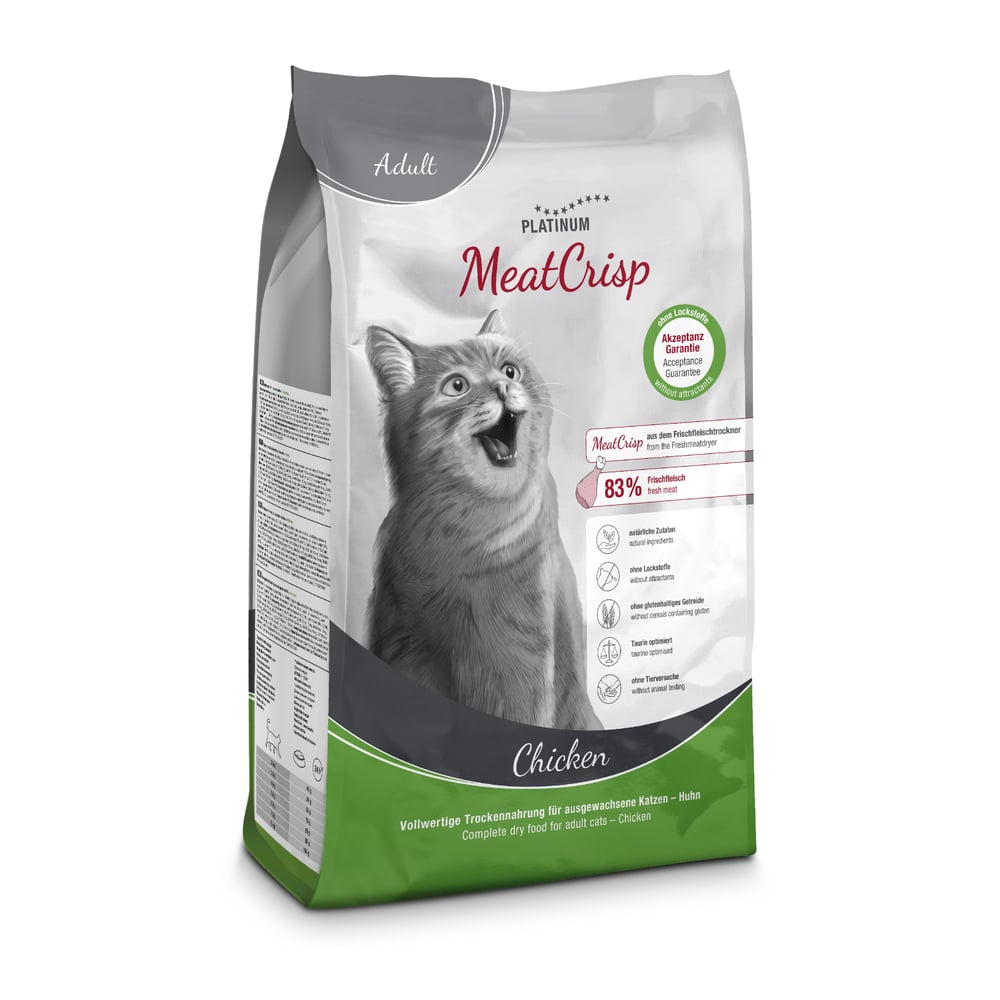  Platinum MeatCrisp Tavuklu Yetişkin Kedi Maması 1,5kg
