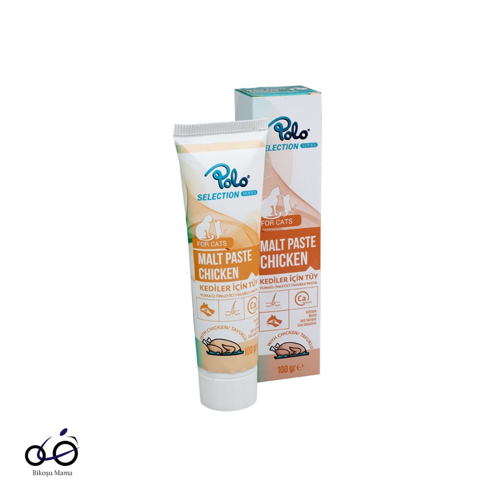 Polo Tüy Yumağı Önleyici Tavuklu Kedi Maltı 100gr