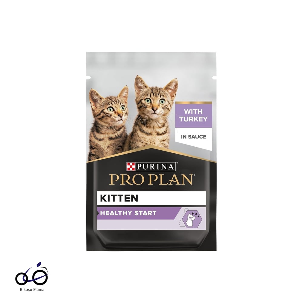 Pro Plan Pouch Sos İçinde Hindili Yavru Kedi Yaş Maması 85gr