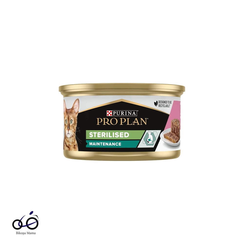 Pro Plan Somonlu ve Ton Balıklı Kısırlaştırılmış Kedi Konservesi 6X85gr | Kedi Konserve Mamaları   Pro Plan Somonlu ve Ton Balıklı Kısırlaştırılmış Kedi Konservesi 6X85gr