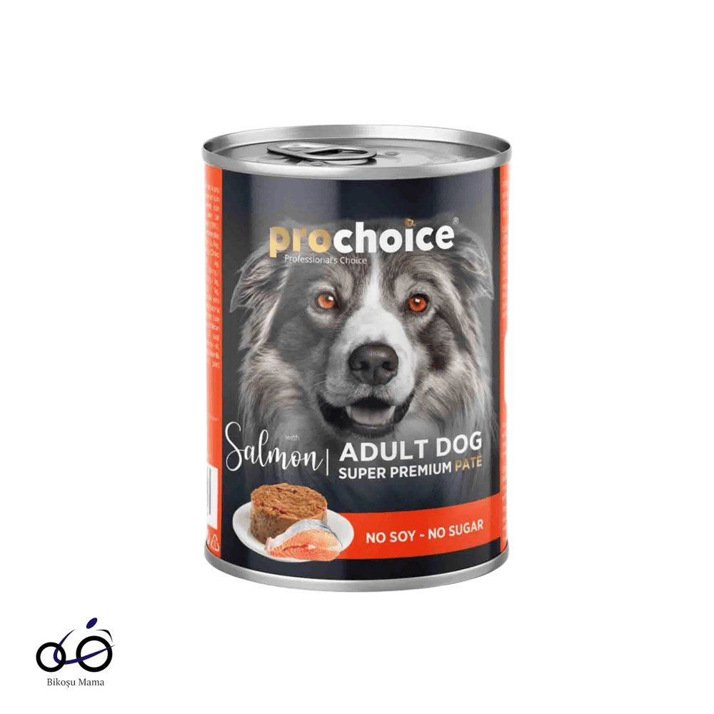 Prochoice Somon Balıklı Ve Pirinçli Ezme Yetişkin Köpek Konservesi 400gr