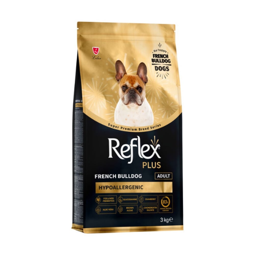  Reflex Plus Hipoalerjenik French Bulldog Yetişkin Köpek Maması 3kg