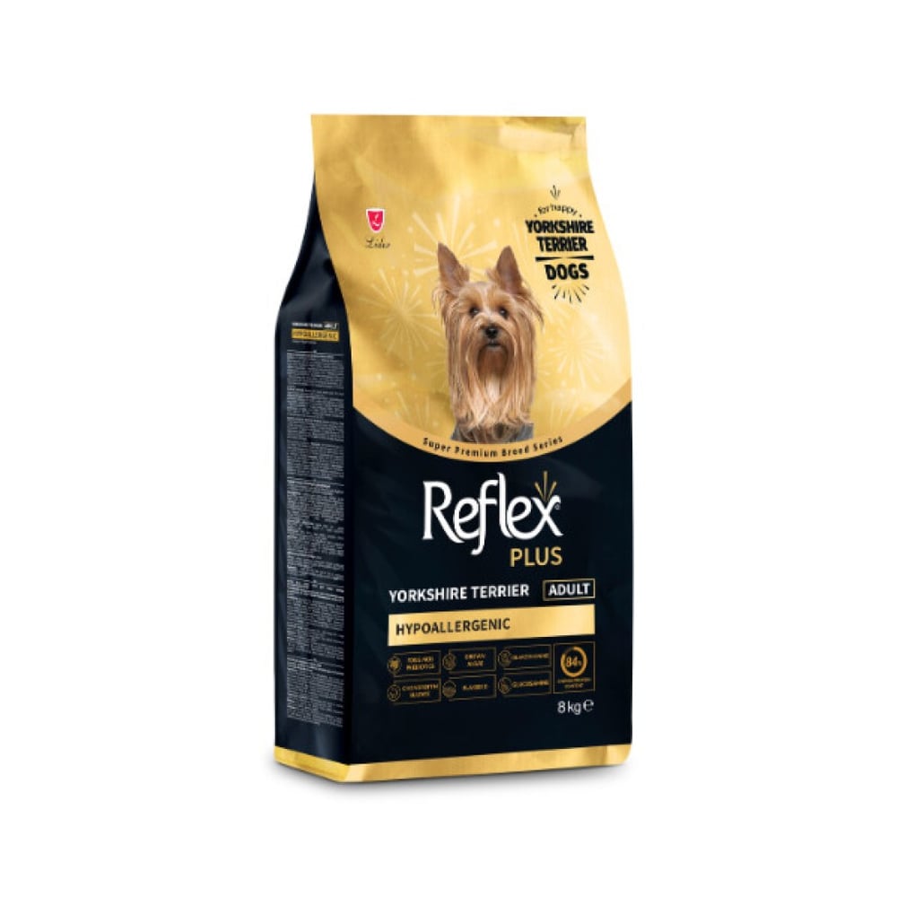  Reflex Plus Hipoalerjenik Yorkshire Terrier Yetişkin Köpek Maması 8kg
