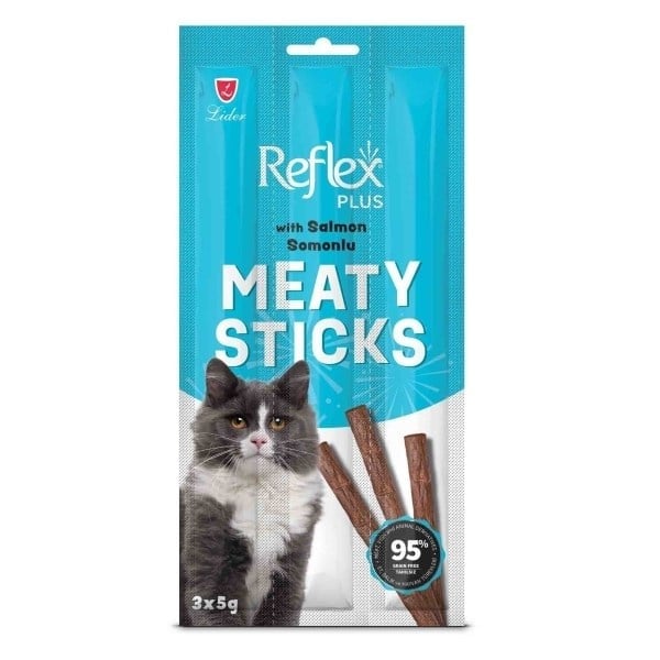  Reflex Plus Somonlu Kedi Ödül Çubuğu 15gr (3'lü)
