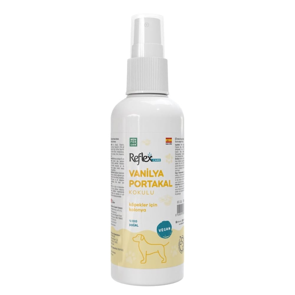  Relax Reflex Care Vanilya ve Portakal Kokulu Köpek Kolonyası 125ml