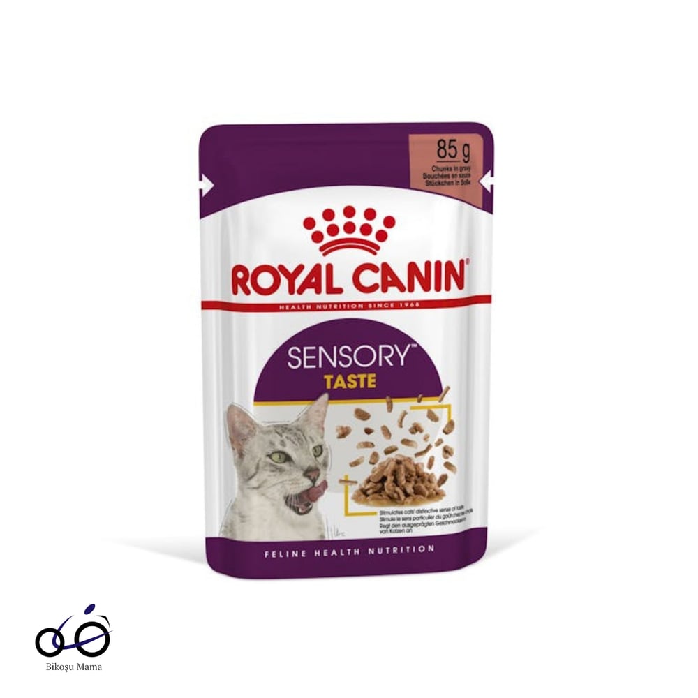 Royal Canin Sensory Tat Duyusu için Sos İçerisinde Yaş Kedi Maması 85gr