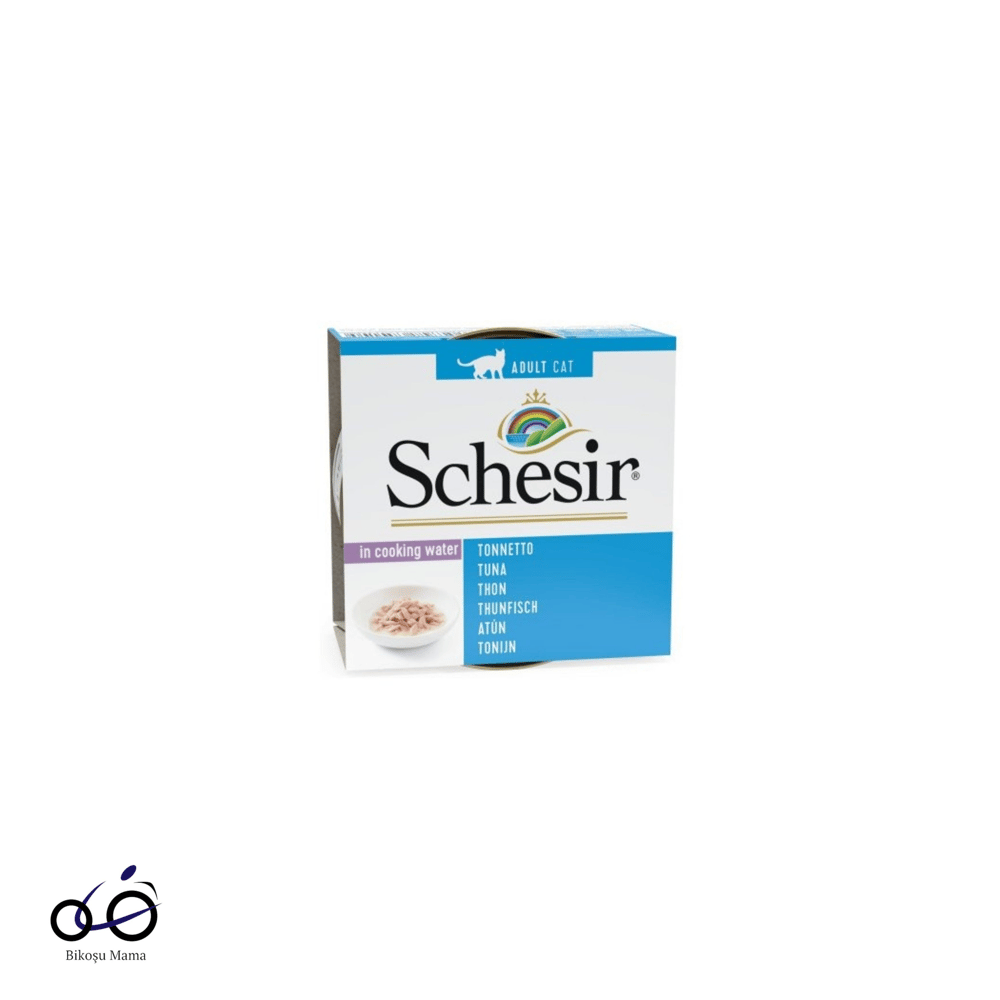 Schesir Ton Balıklı Pişirme Suyunda Yetişkin Kedi Konservesi 85gr
