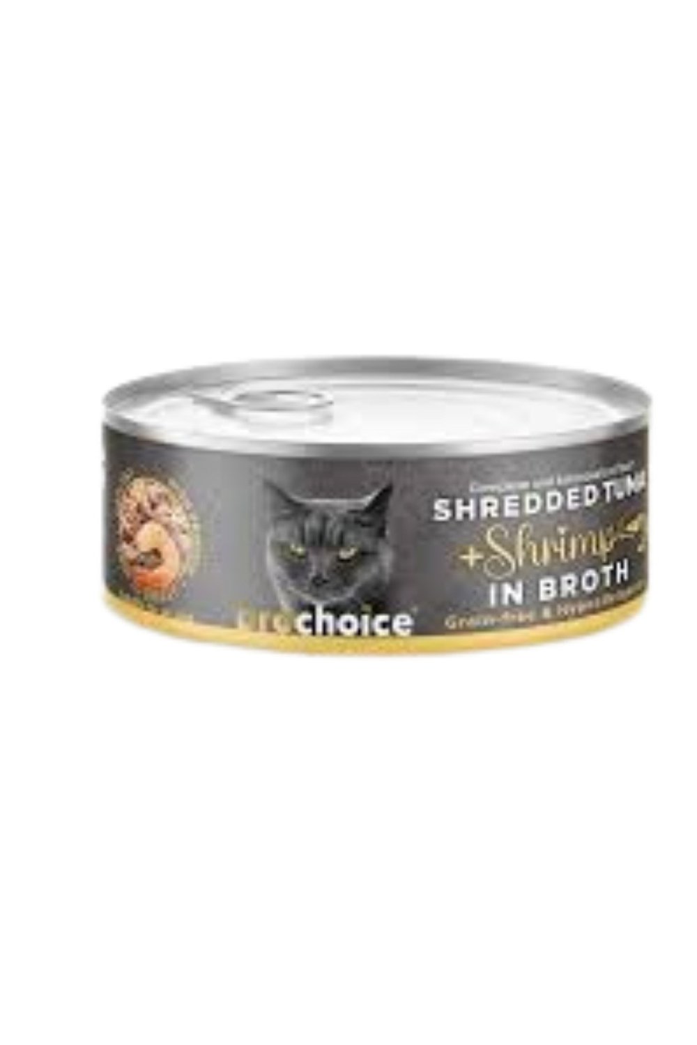  Tahılsız, Hipoalerjenik, Tiftiklenmiş Tuna Balıklı & Karidesli Yaş Kedi Maması 70 gr