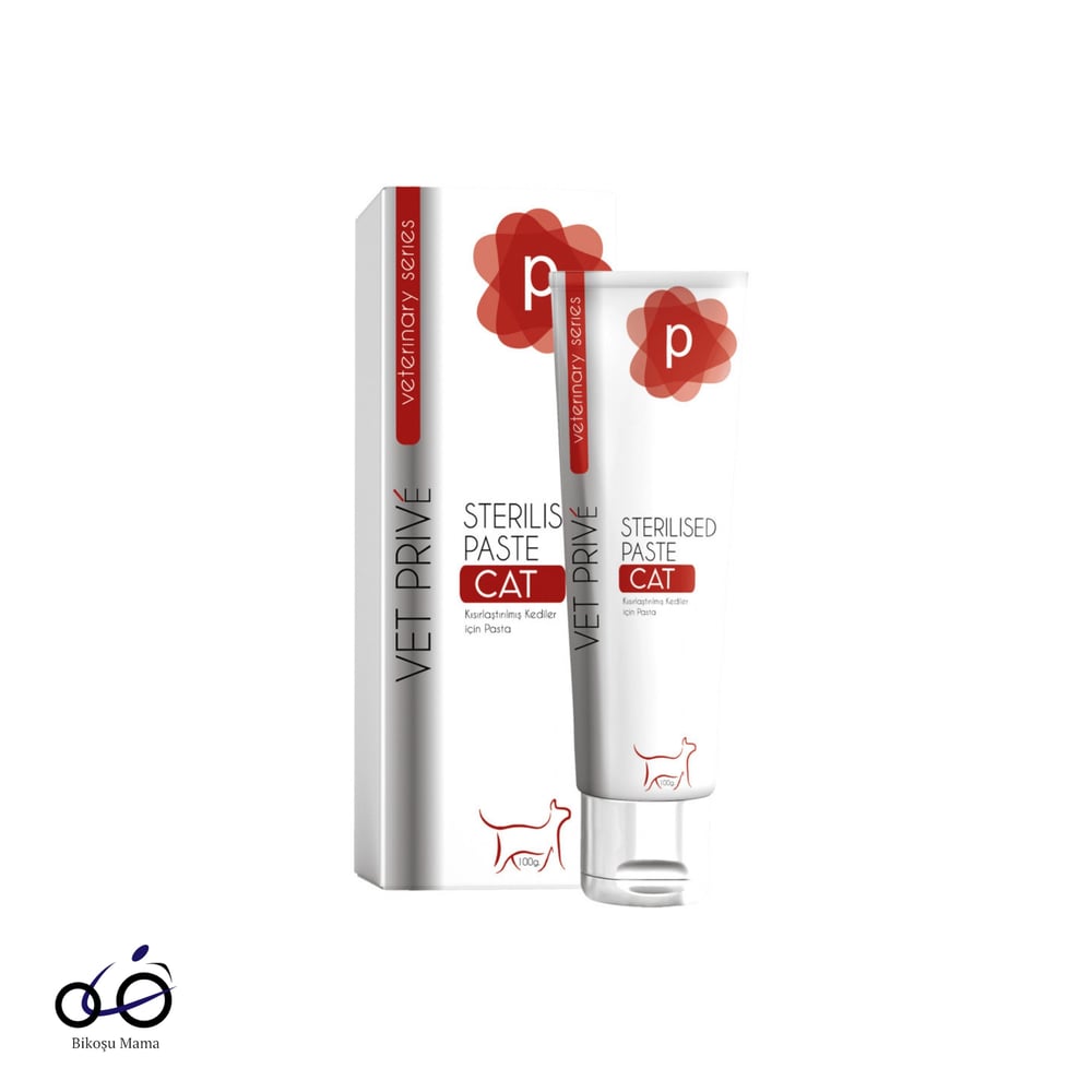 Vet Prive Sterilised Paste / Kısırlaştırılmış C Kedi Maltı 100gr