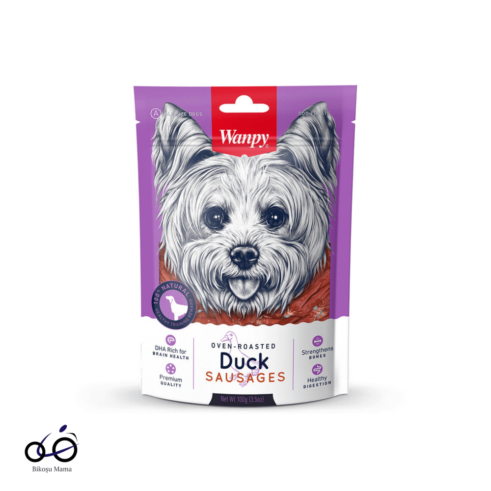 Wanpy Ördek Etli Sosis Köpek Ödülü 100gr