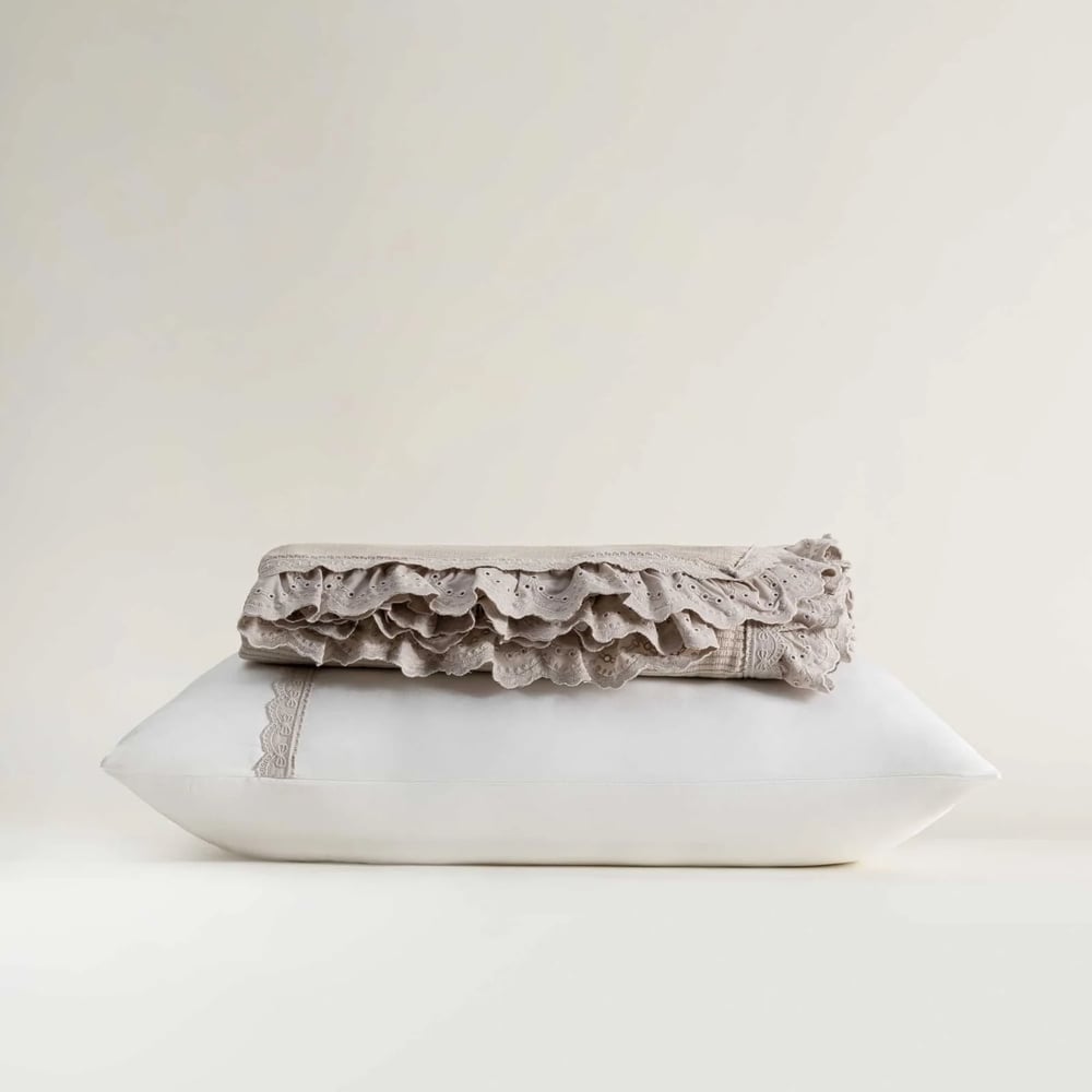 Eco Cotton Alessa Tek Kişilik Pike Takımı Organik Pamuk Bej