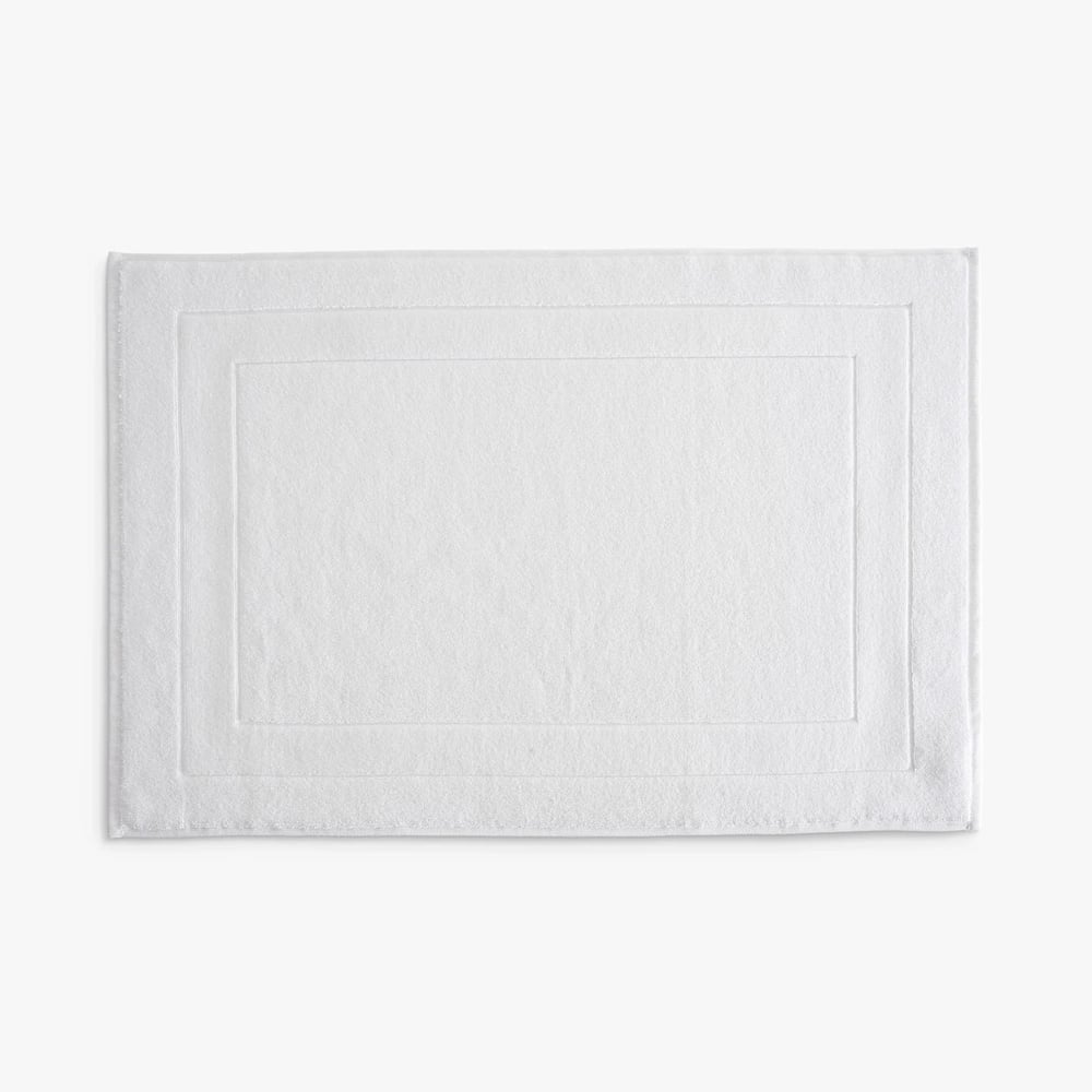 Green Black Elena Basic Serisi 50x80 Ayak Havlusu Beyaz
