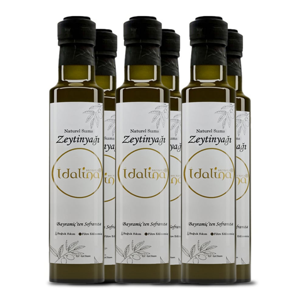 Natural Sızma Zeytinyağı (250ml) 6'lı Paket