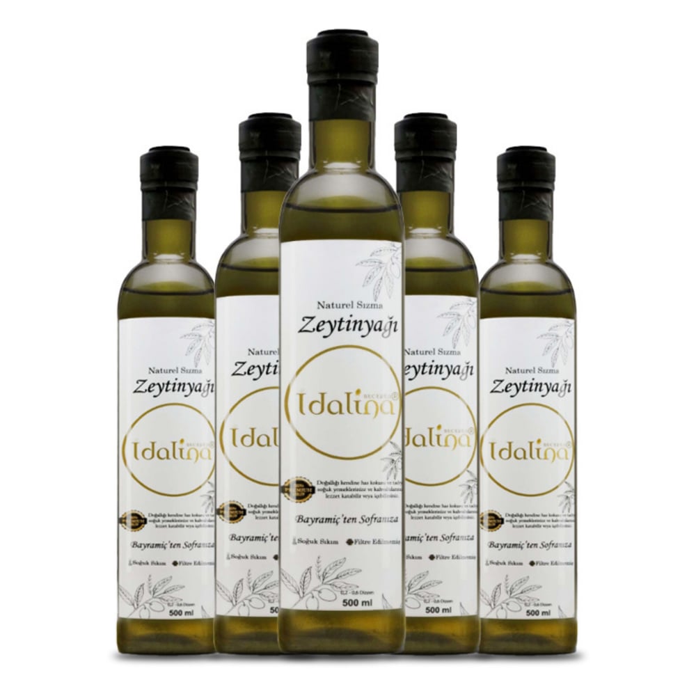Natural Sızma Zeytinyağı (500ml) 6'lı Paket