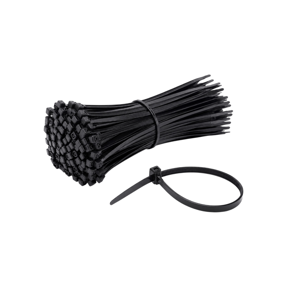 Alegron Siyah Plastik Kelepçe 3,6 x 200 mm 100 Adet