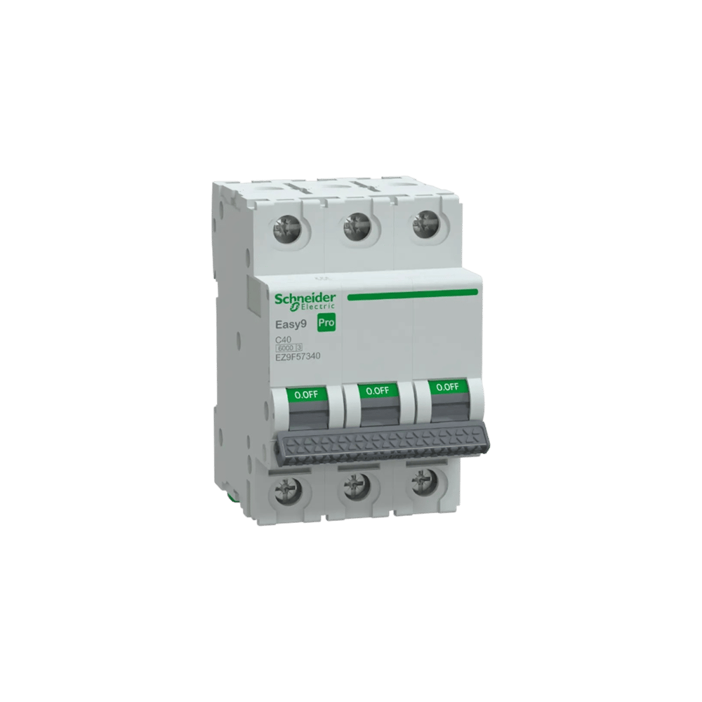 Schneider EZ9F57340 Pro 3 Faz, 40a, 6 Ka, C Tipi Otomat Sigorta