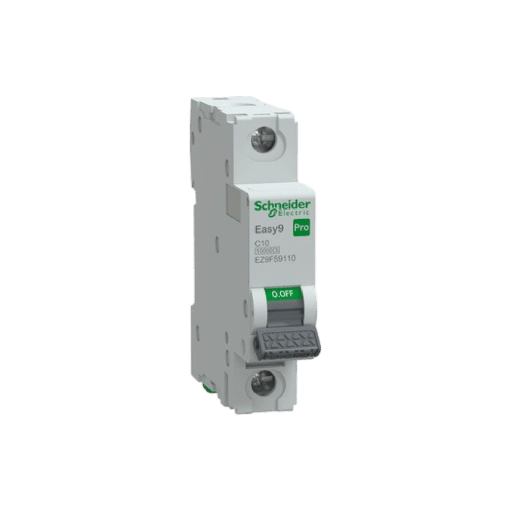 Schneider EZ9F59110 Pro 1 Faz, 10a, 10 Ka, C Tipi Otomat Sigorta