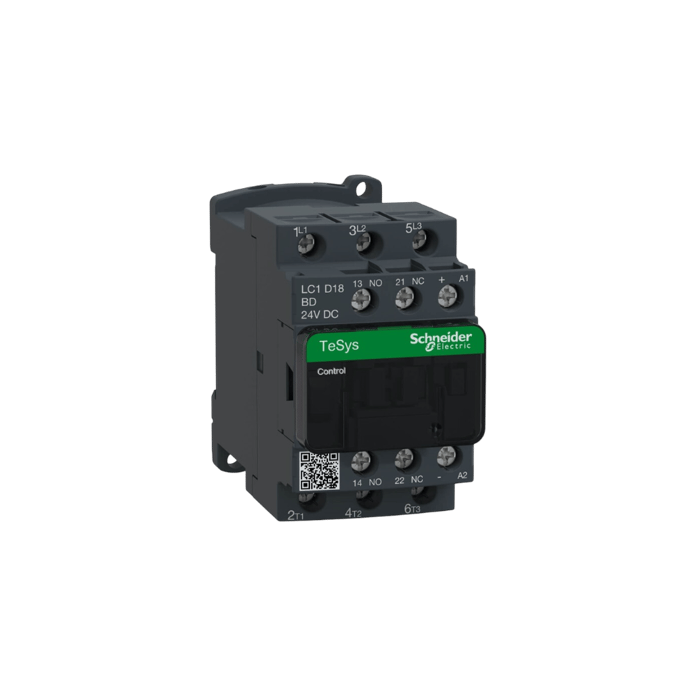 Schneider LC1D18BD Kontaktör, 7,5 Kw, 18a, 24 Vdc
