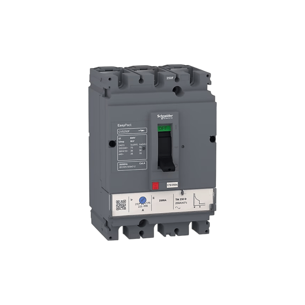 Schneider LV525332 Cvs 140-200a Termik Manyetik Şalter 36ka