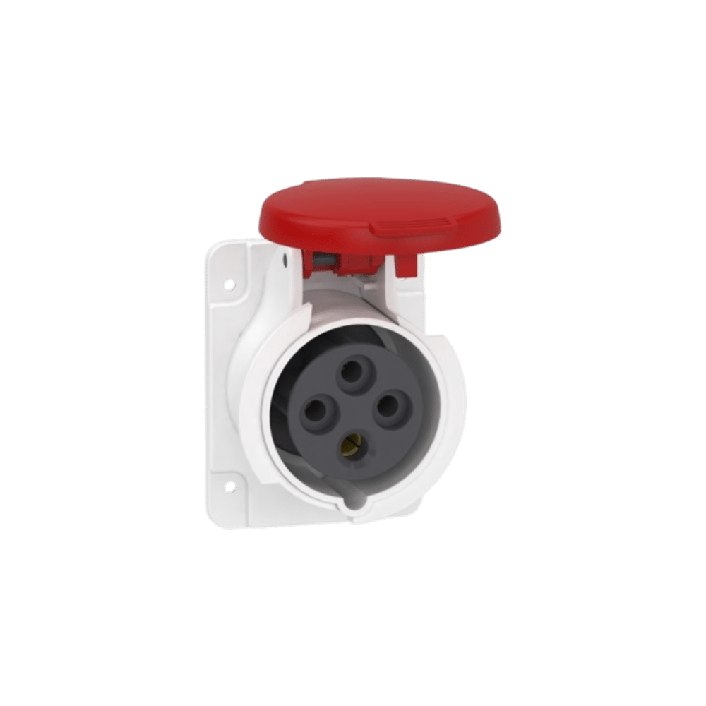 Schneider PKF16G434 4x16A Trifaze 3P+T IP44 Vidalı Düz Makine Prizi