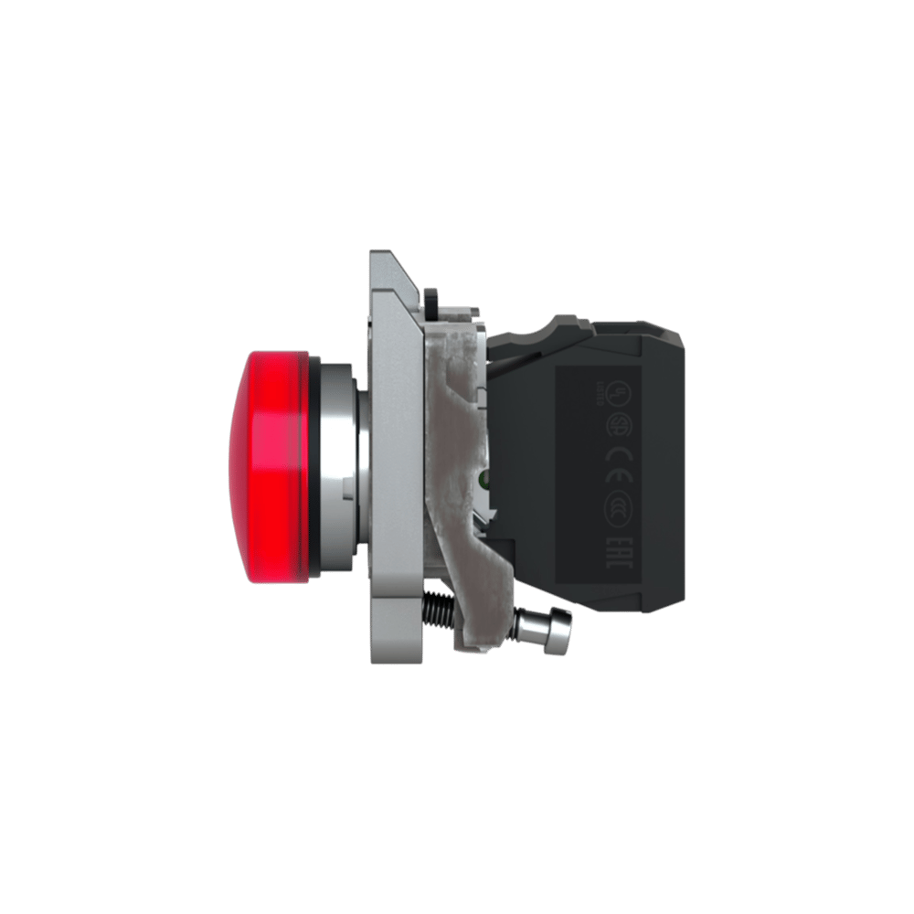Schneider XB4BVB4 Led Sinyal Lambası, Kırmızı, 24v
