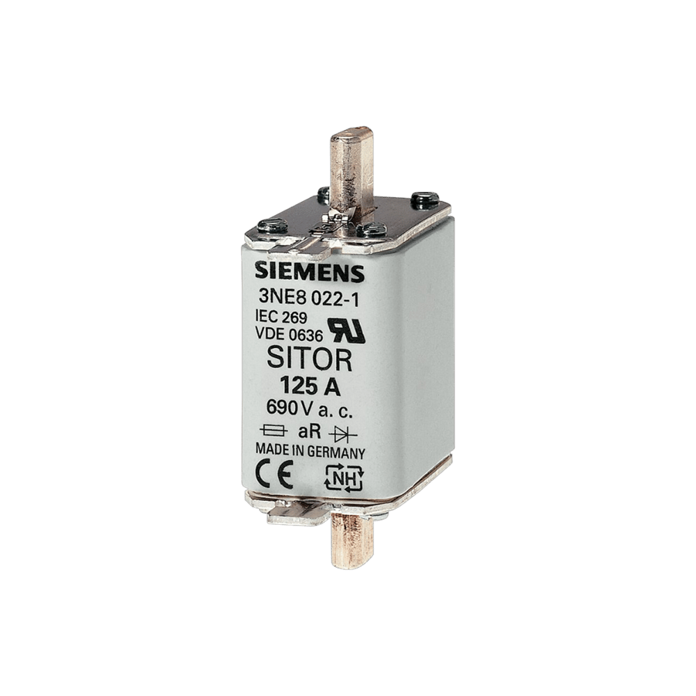 Siemens 3NE1021-0 100A 00 Boy Sitor NH Bıçaklı Sigorta