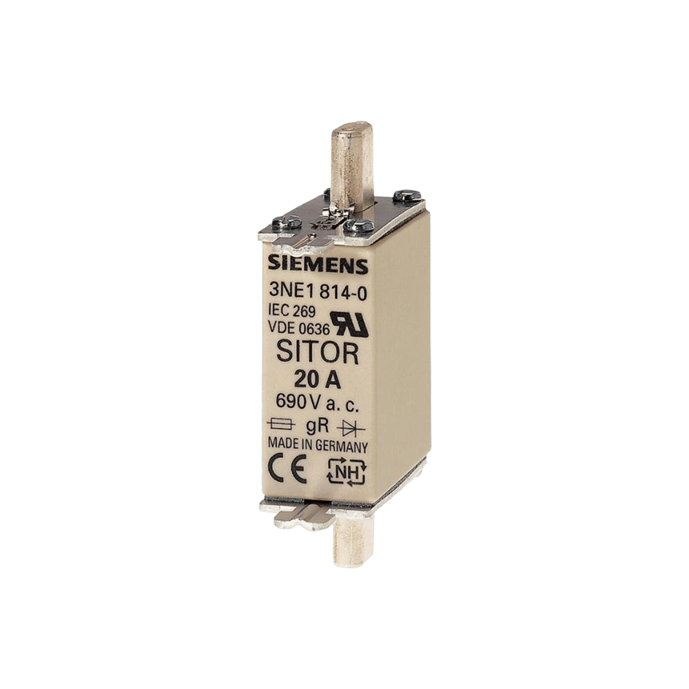 Siemens 3NE1802-0 40A 000 Boy Sitor NH Bıçaklı Sigorta