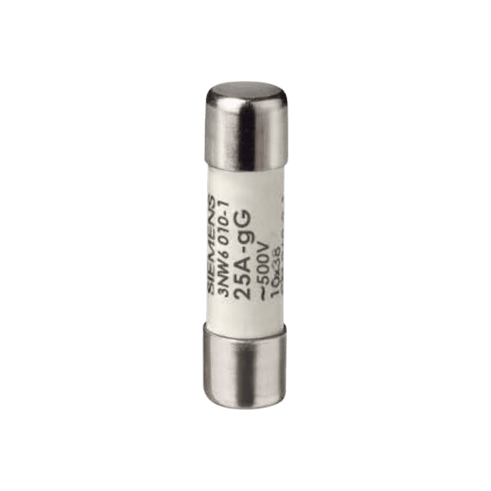 Siemens 3NW6010-1 10x38 mm 25A Silindirik Sigorta