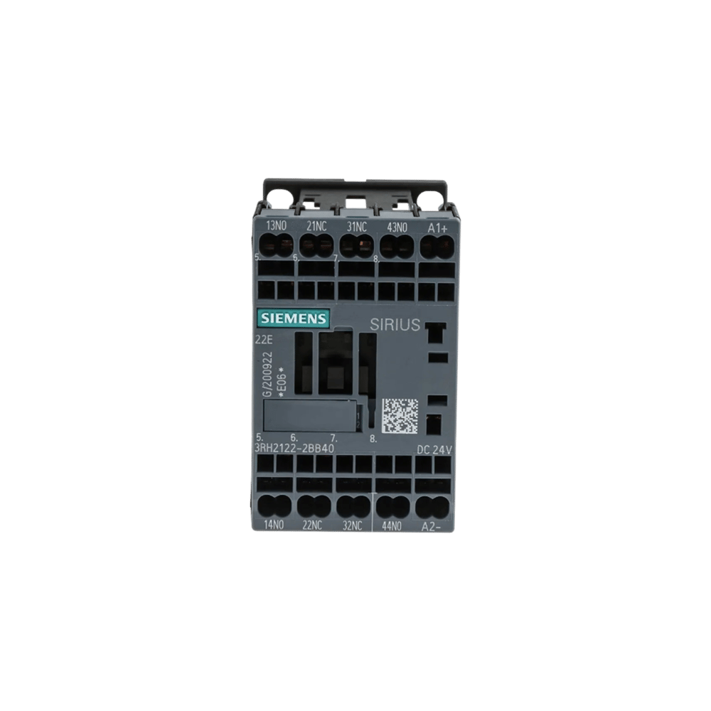 Siemens 3RH2122-2BB40 6A 24V DC 2NO+2NC Yardımcı Kontaktör
