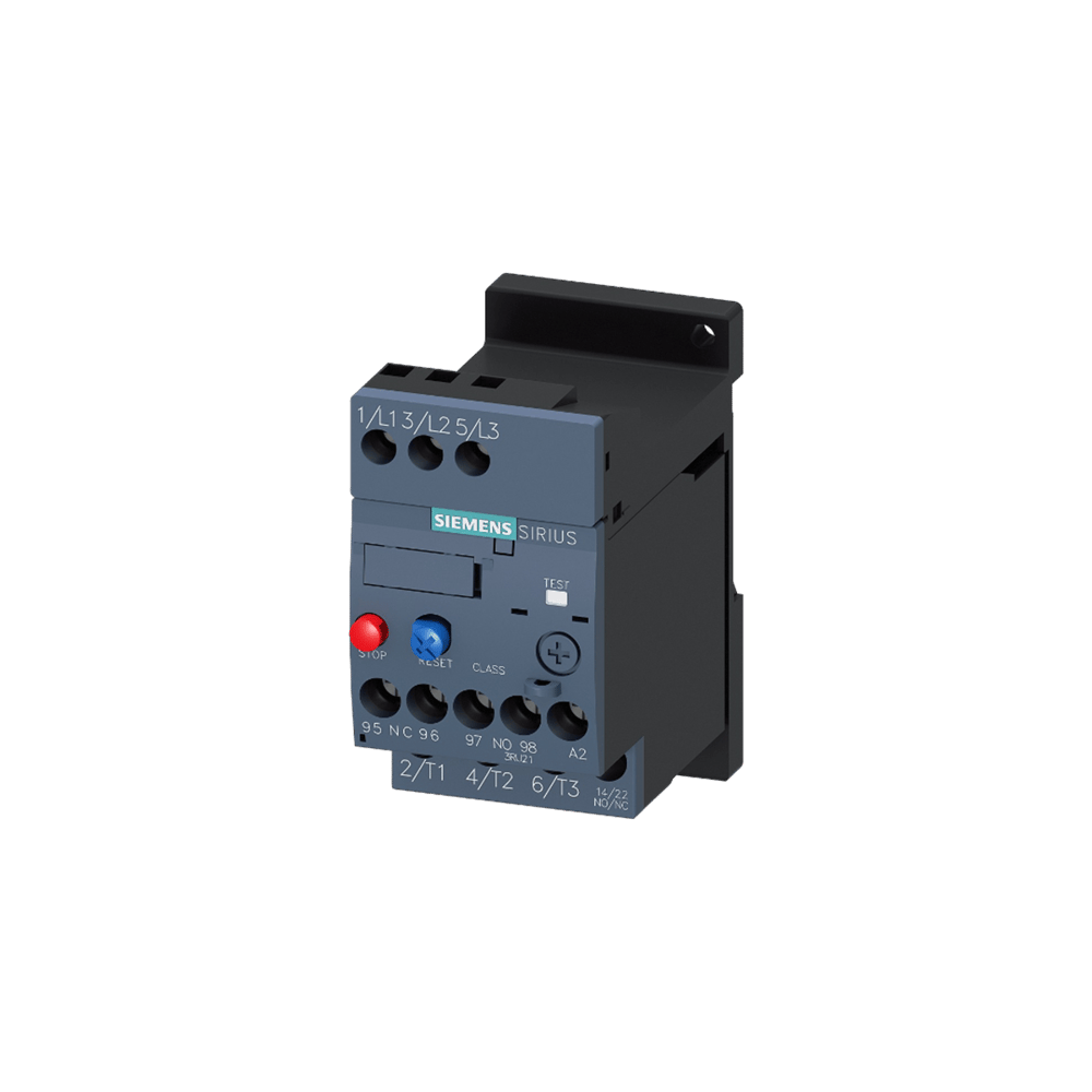 Siemens 3RU2116-1AB1 1.1-1.6A Raya Montaj Termik Röle